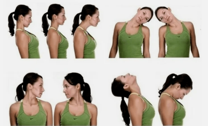 Gate exercises Ostertoochondrosis